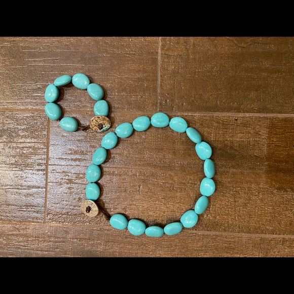 Chaps Necklace and Bracelet - Picture 2 of 6